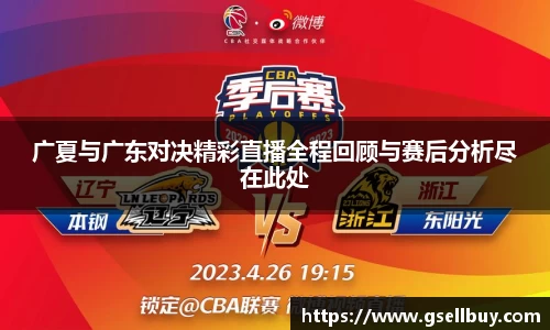 广夏与广东对决精彩直播全程回顾与赛后分析尽在此处